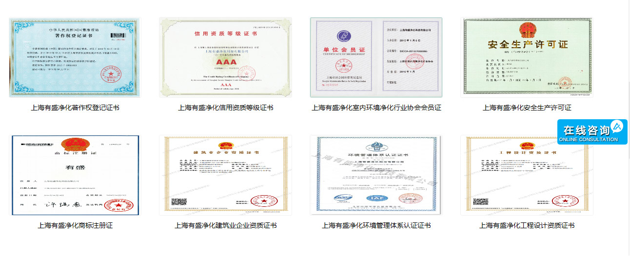國家資質(zhì)證明